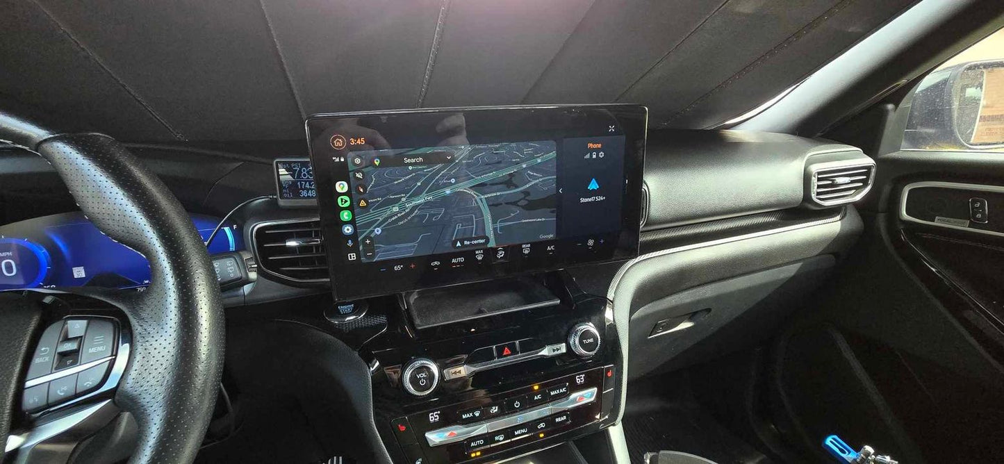2020-2024 Ford Explorer Sync4 Upgrade Sync3 to Sync4 Upgrade Sync4 horizontal 13.2-inch upgrade
