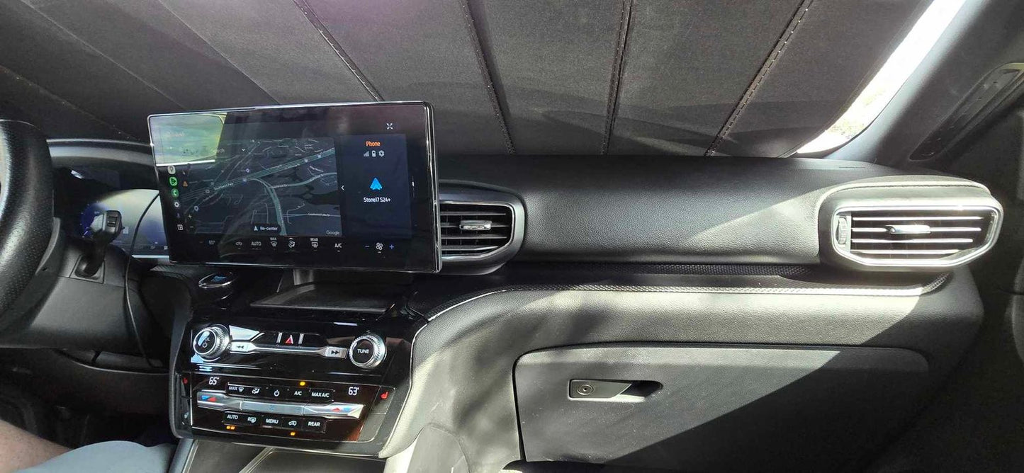 2020-2024 Ford Explorer Sync4 Upgrade Sync3 to Sync4 Upgrade Sync4 horizontal 13.2-inch upgrade
