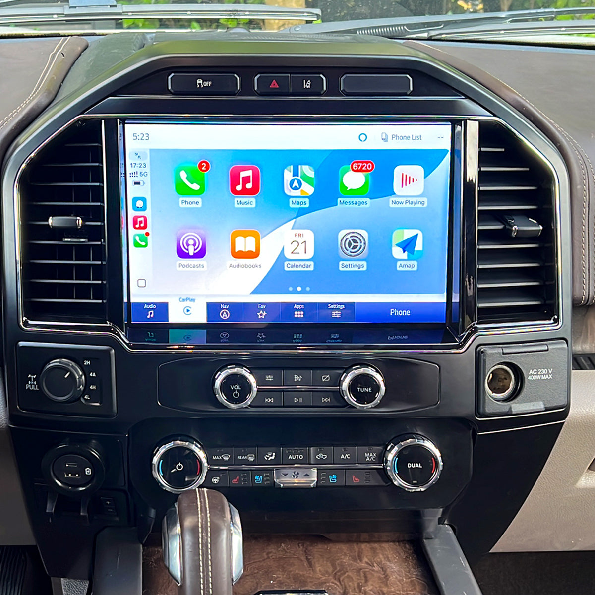 All New OEM Ford F150 F250 Sync3 to Sync4 Upgrade 8'' to 12'' Screen Sync4 Upgrade kits