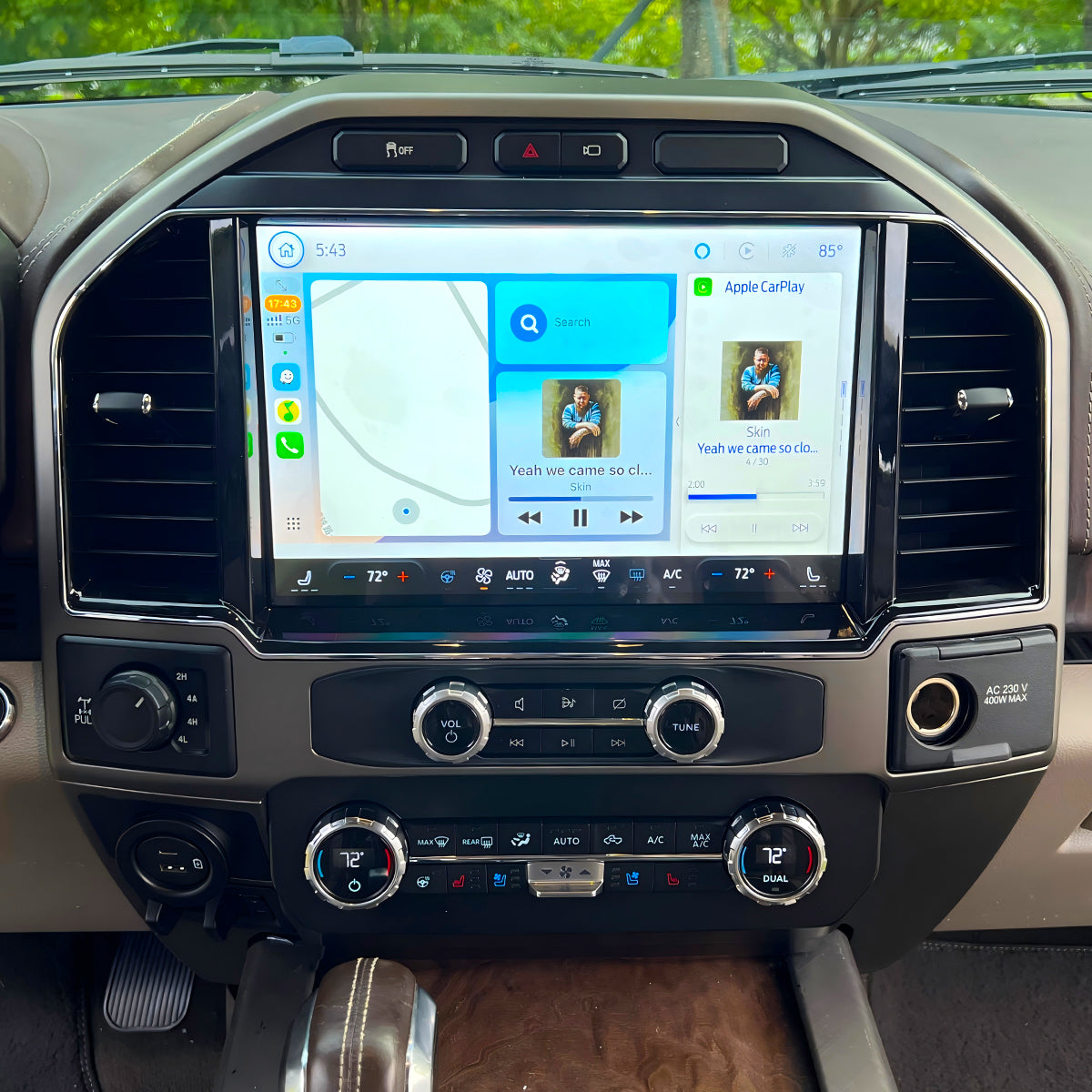 All New OEM Ford F150 F250 Sync3 to Sync4 Upgrade 8'' to 12'' Screen Sync4 Upgrade kits