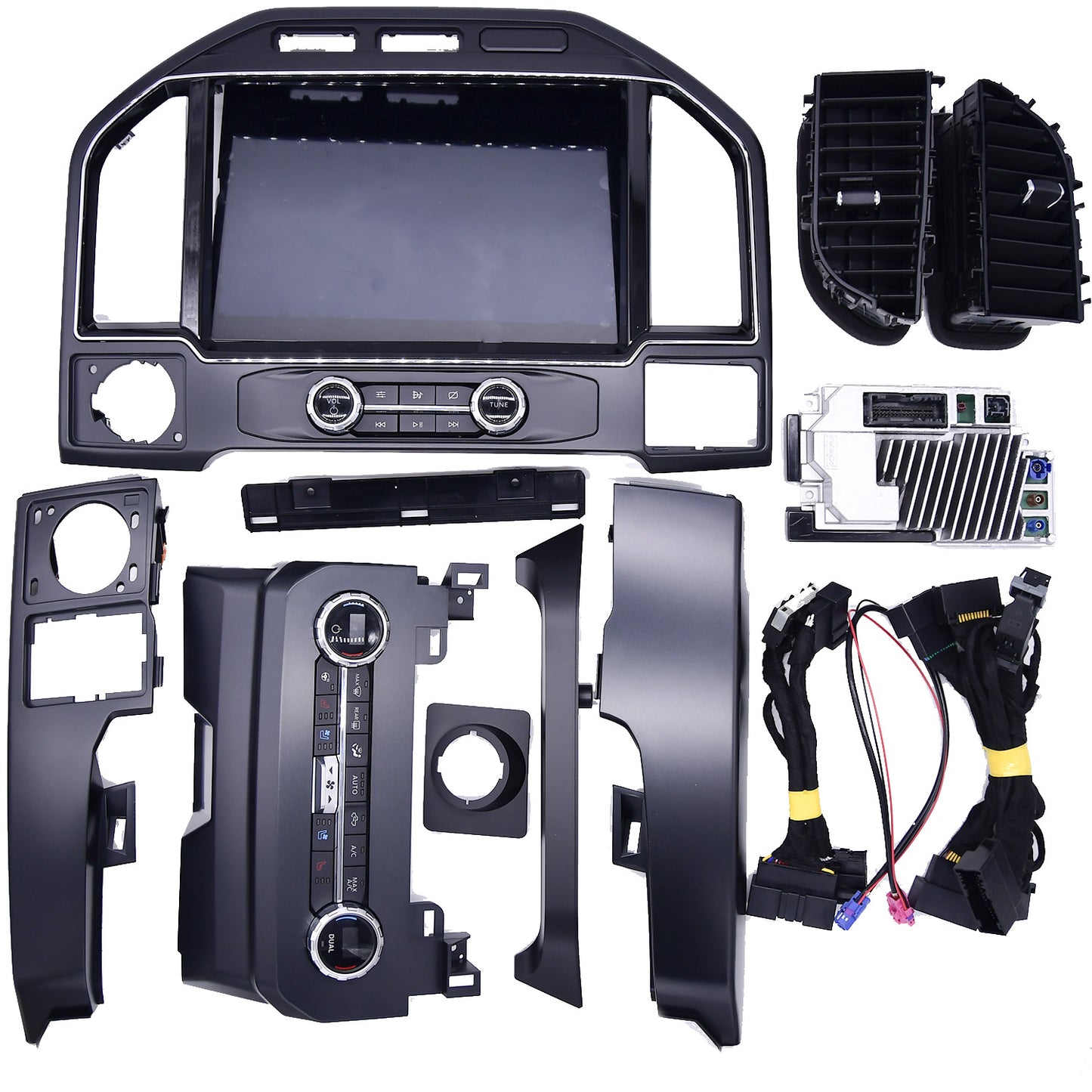 All New OEM Ford F150 F250 Sync3 to Sync4 Upgrade 8'' to 12'' Screen Sync4 Upgrade kits