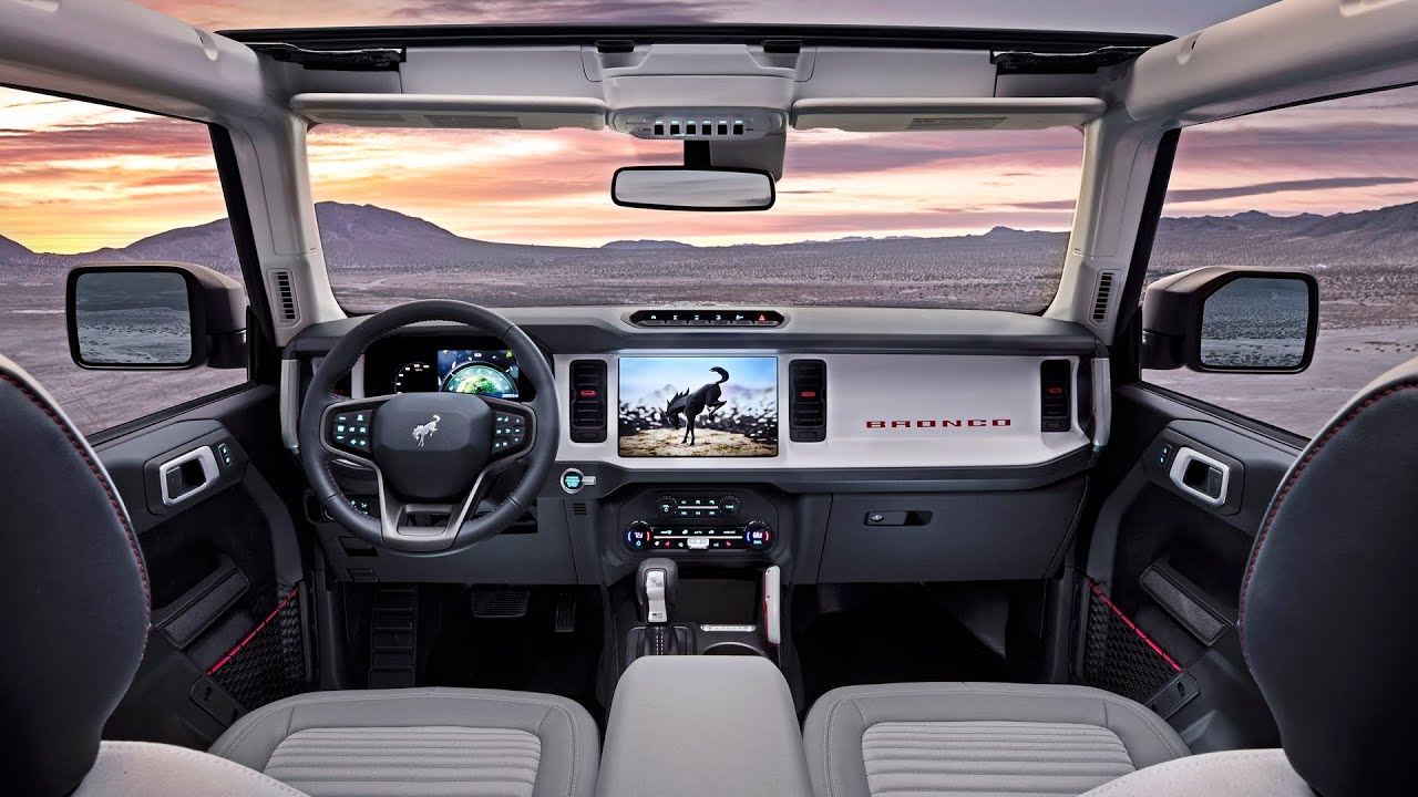 2021-2024 Bronco & Bronco Sport Sync4 Upgrade 8'' to 12'' Screen Upgrade